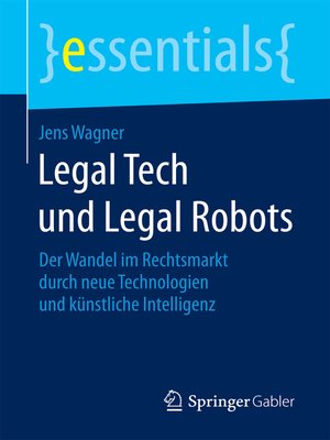 cover image of Legal Tech und Legal Robots